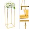 Flower Stand Gold Metal Display Pedestal Party Wedding Home Decor Pillar Stand